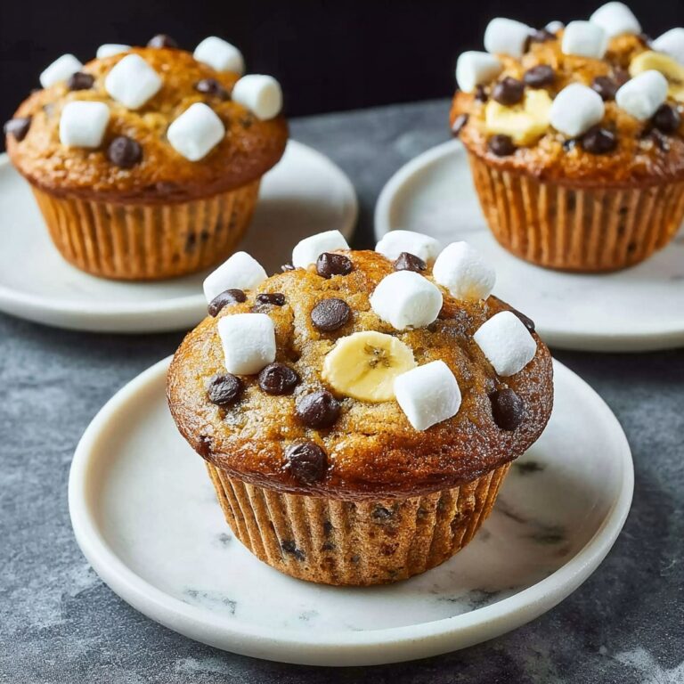 Banana S’mores Muffins Recipe