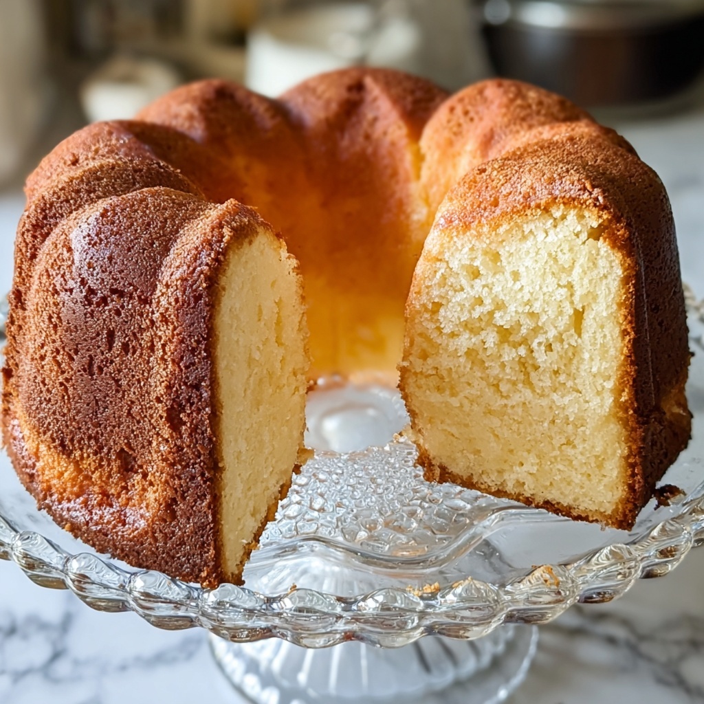 Million Dollar Pound Cake Recipe - Recipe Image