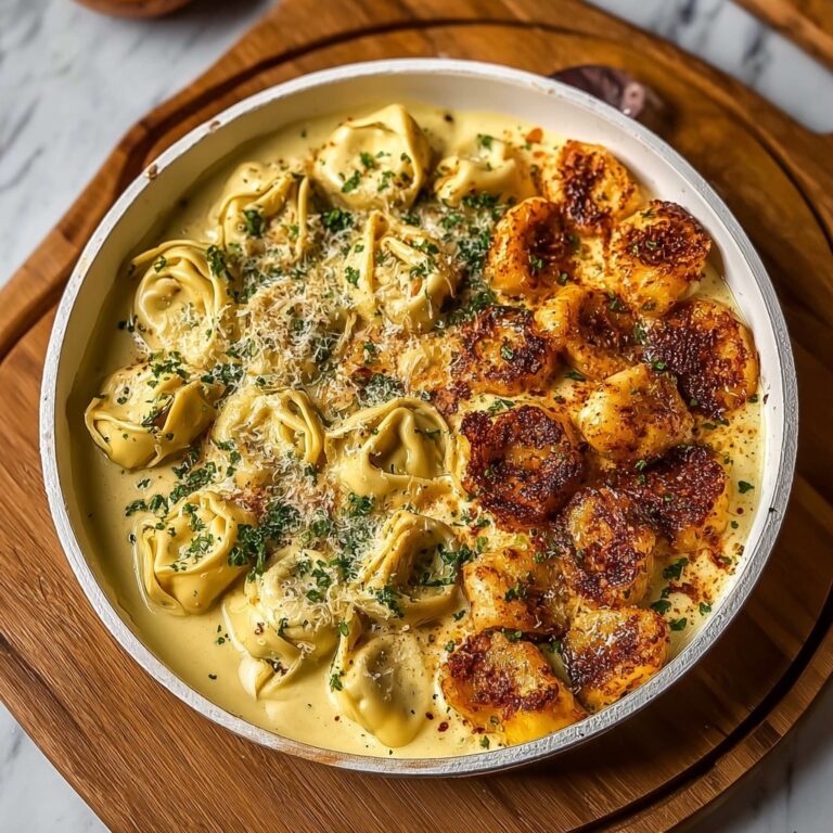 Indulgent Creamy Velveeta Chicken Tortellini One-Pot Dinner Recipe