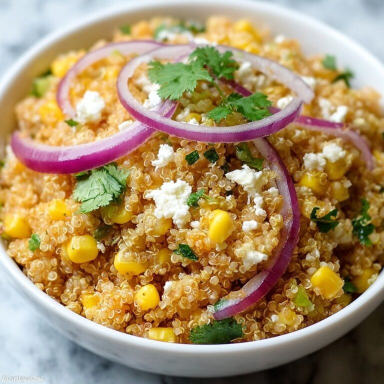 Mexican Street Corn Quinoa Salad Recipe