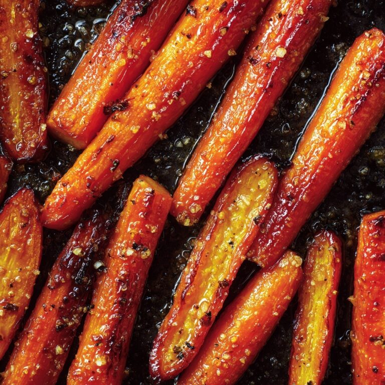 Honey Balsamic Roasted Carrots Recipe