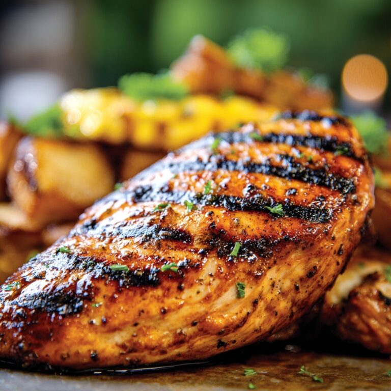 Marinated Grilled Chicken Recipe