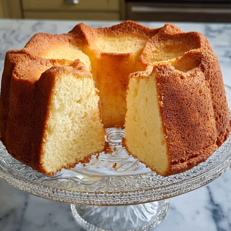 Million Dollar Pound Cake Recipe