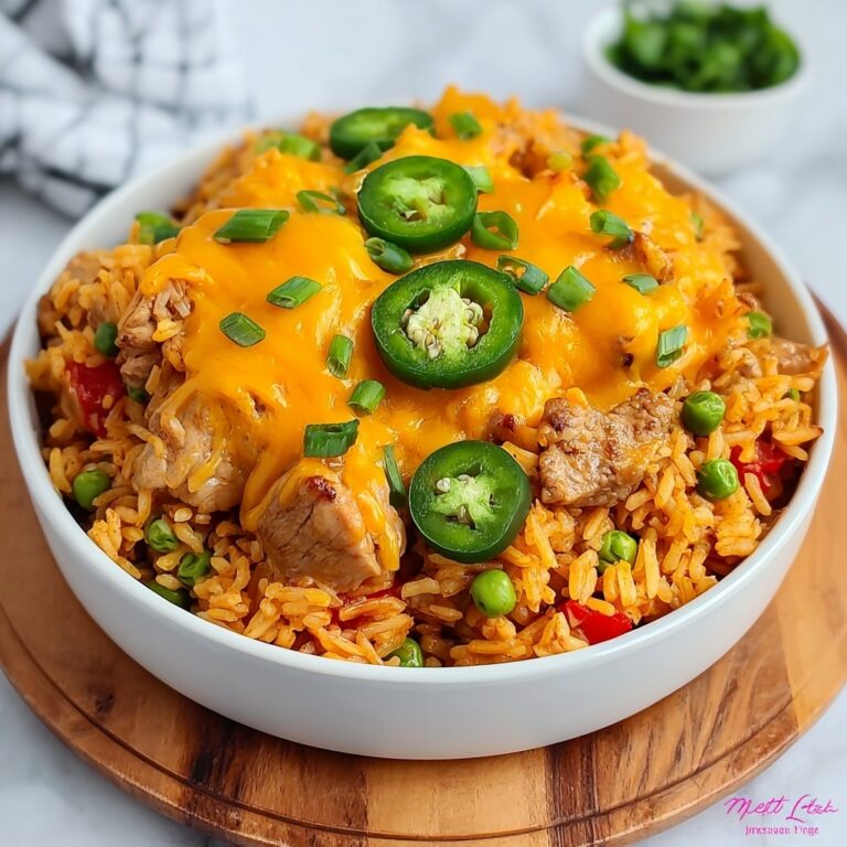 Easy Green Chile Chicken and Rice Casserole Recipe