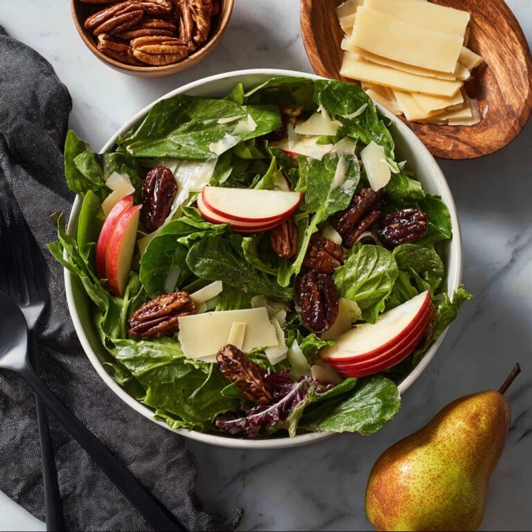 Pear Salad with Maple Vinaigrette Recipe