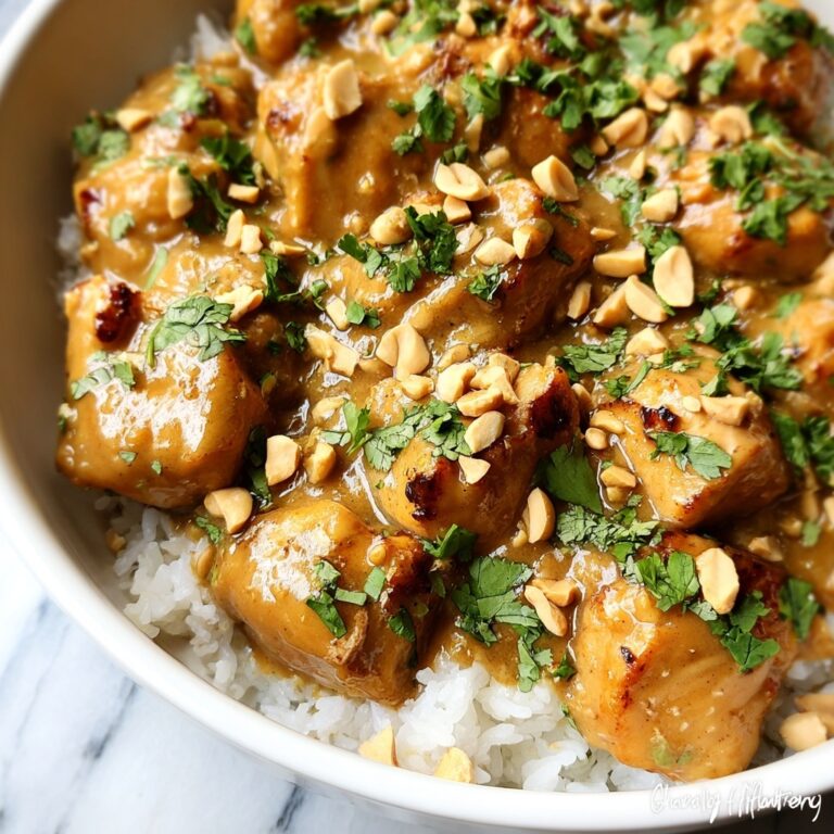 Thai Peanut Chicken Recipe