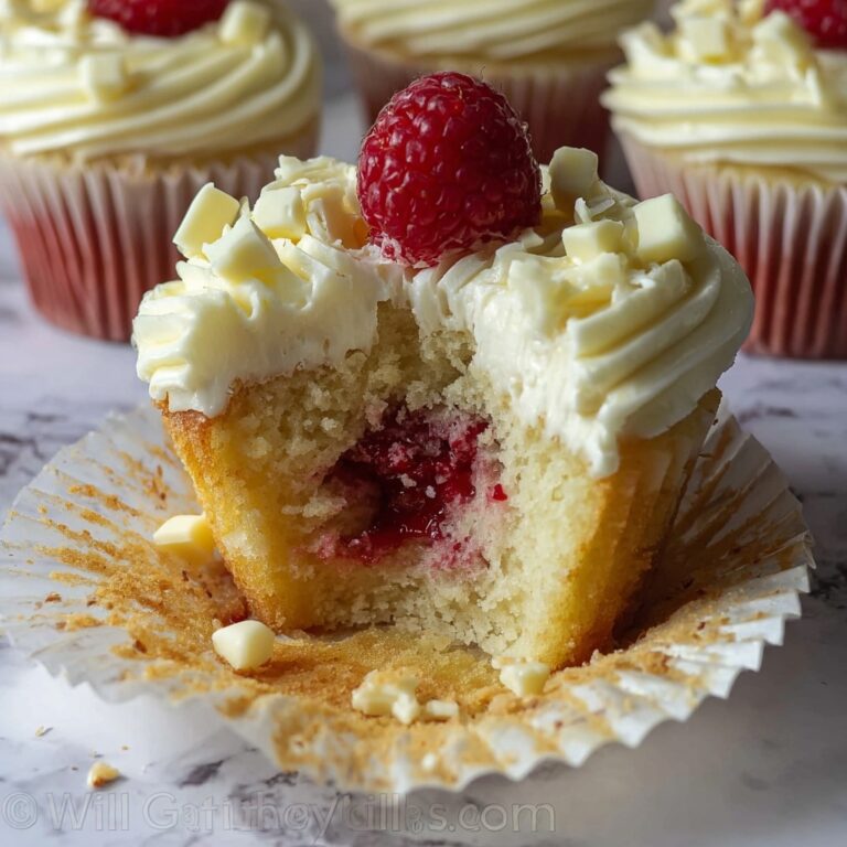 The Best White Chocolate Raspberry Cupcakes Recipe
