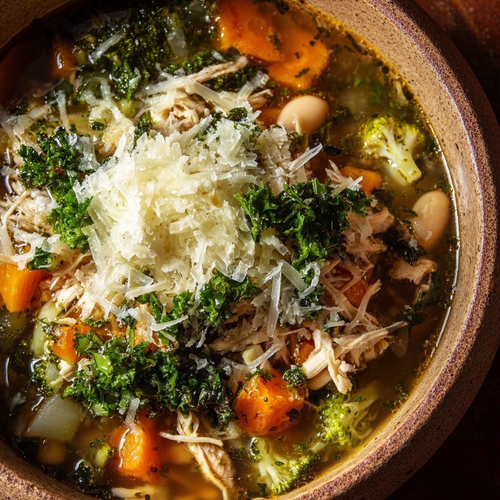 Crockpot Chicken Minestrone: An Incredible Hearty Meal Recipe - Recipe Image