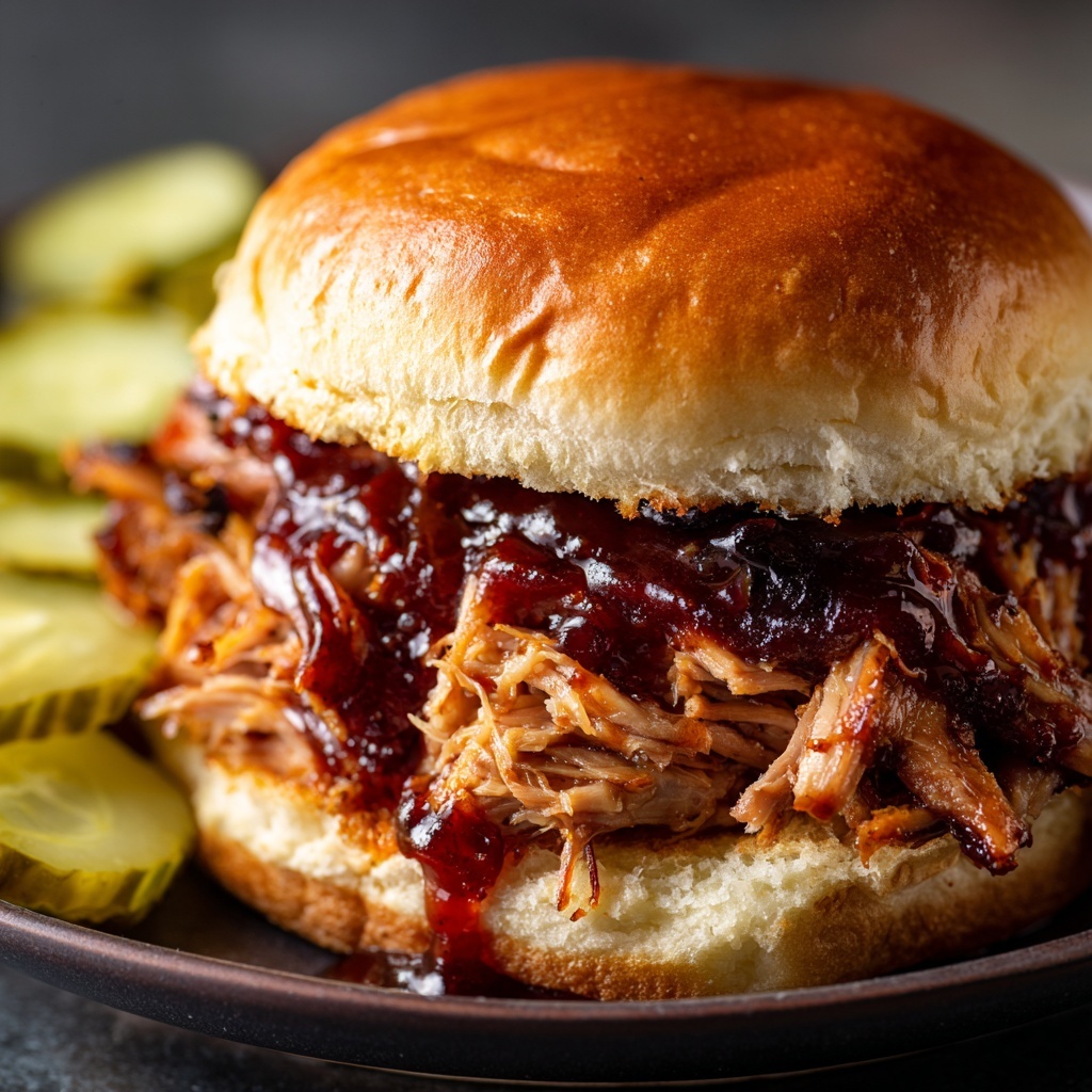 Slow-Cooker Barbecue Sandwiches Recipe - Recipe Image