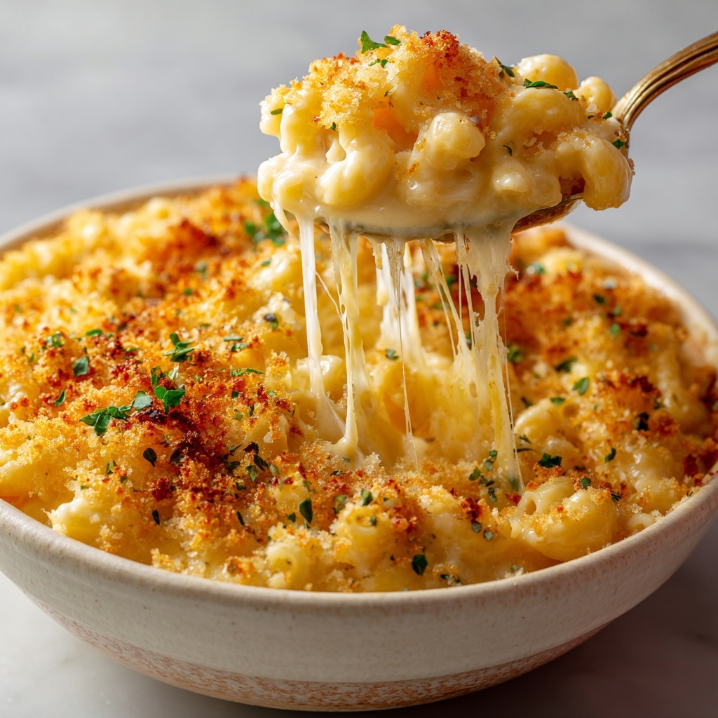 Poblano Smoked Gouda Mac and Cheese Recipe - Recipe Image