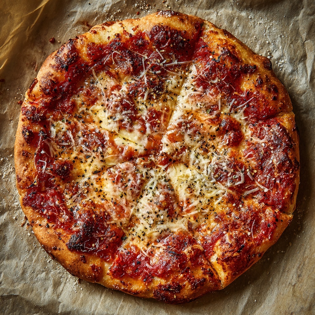 Low Carb Pizza Crust Recipe - Recipe Image