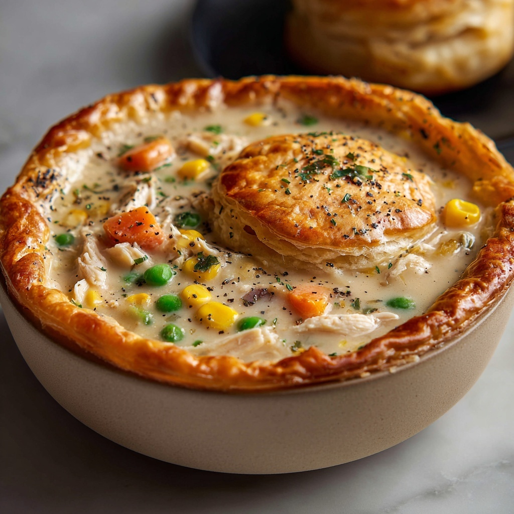 Chicken Pot Pie Soup Recipe - Recipe Image