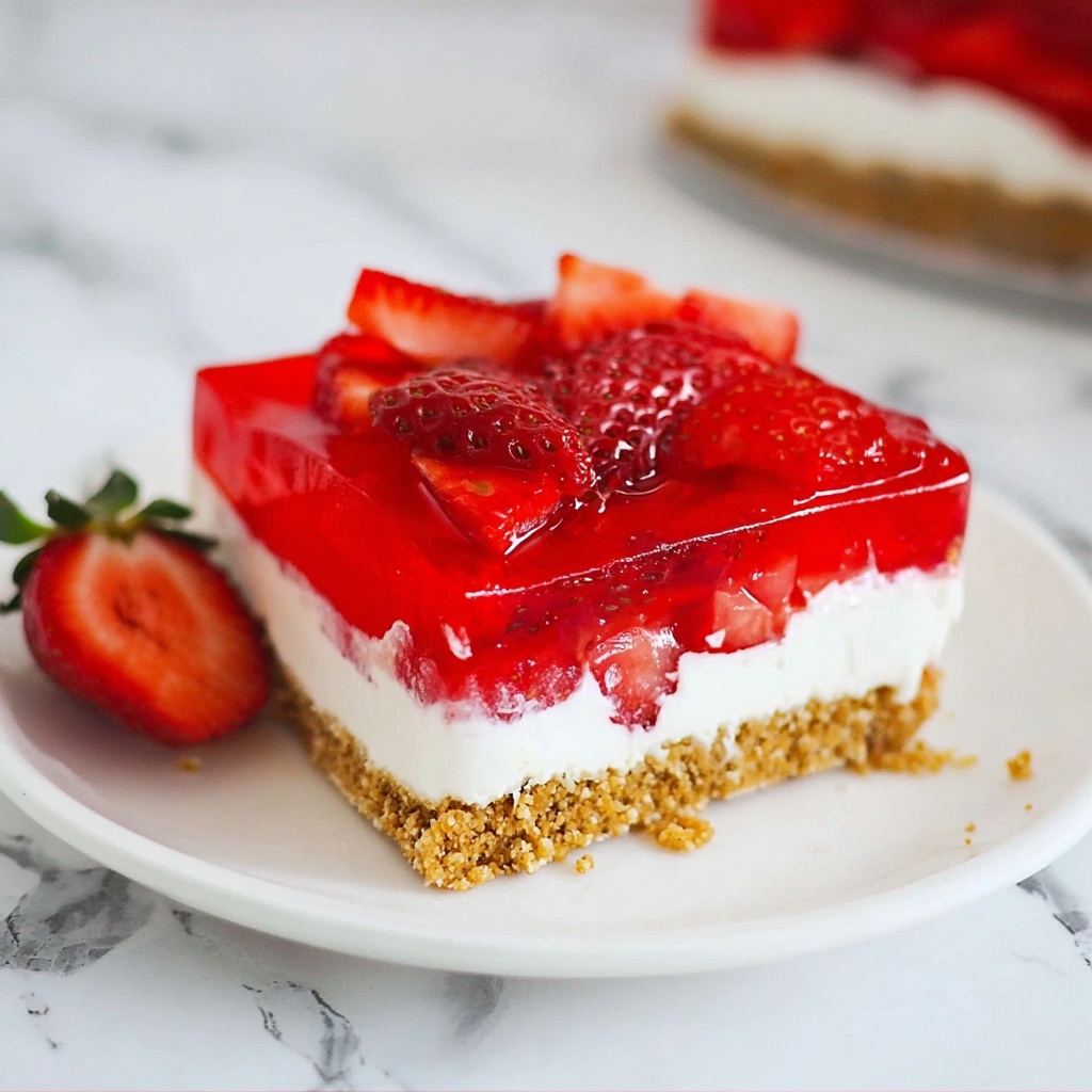 Strawberry Pretzel Salad Recipe - Recipe Image