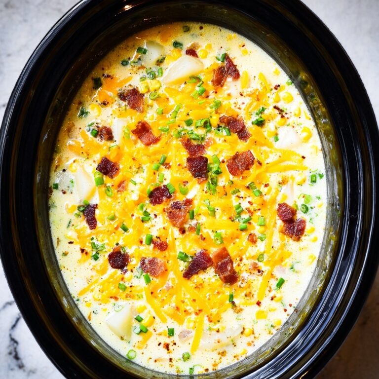 Creamy Chicken Corn Chowder with Bacon and Cheddar Recipe