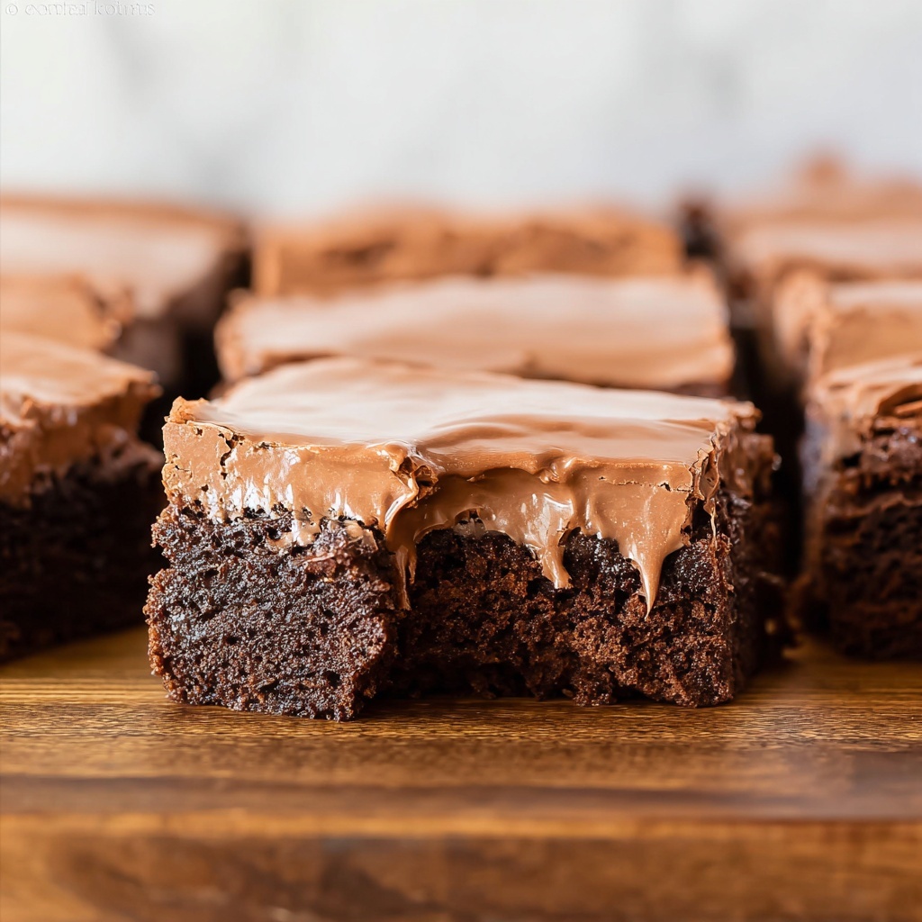 Lunch Lady Brownies Recipe - Recipe Image