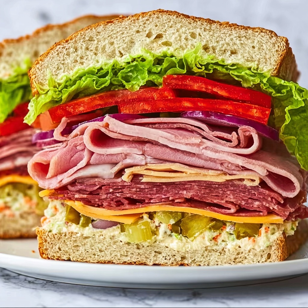 Ultimate TikTok Grinder Sandwich Recipe - Recipe Image
