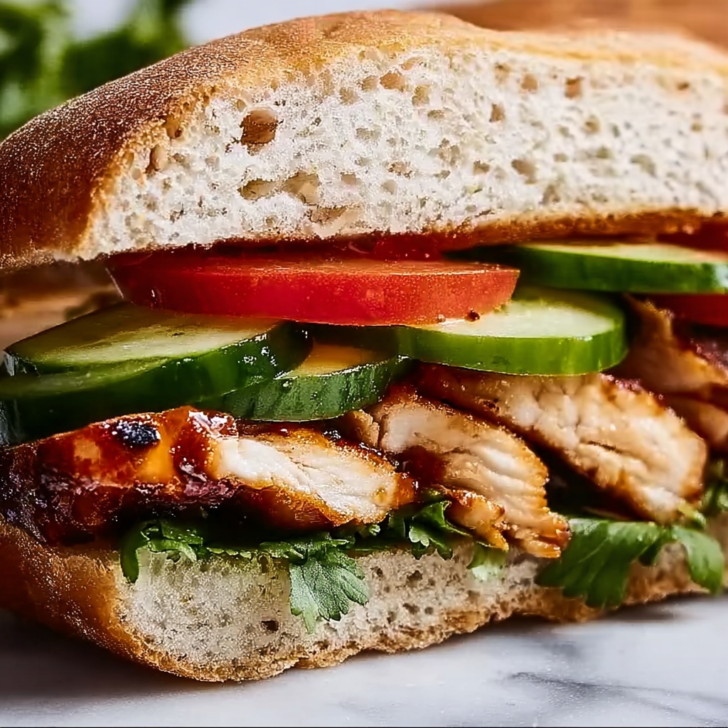 Flavor-Packed Chicken Torta Sandwich Recipe - Recipe Image