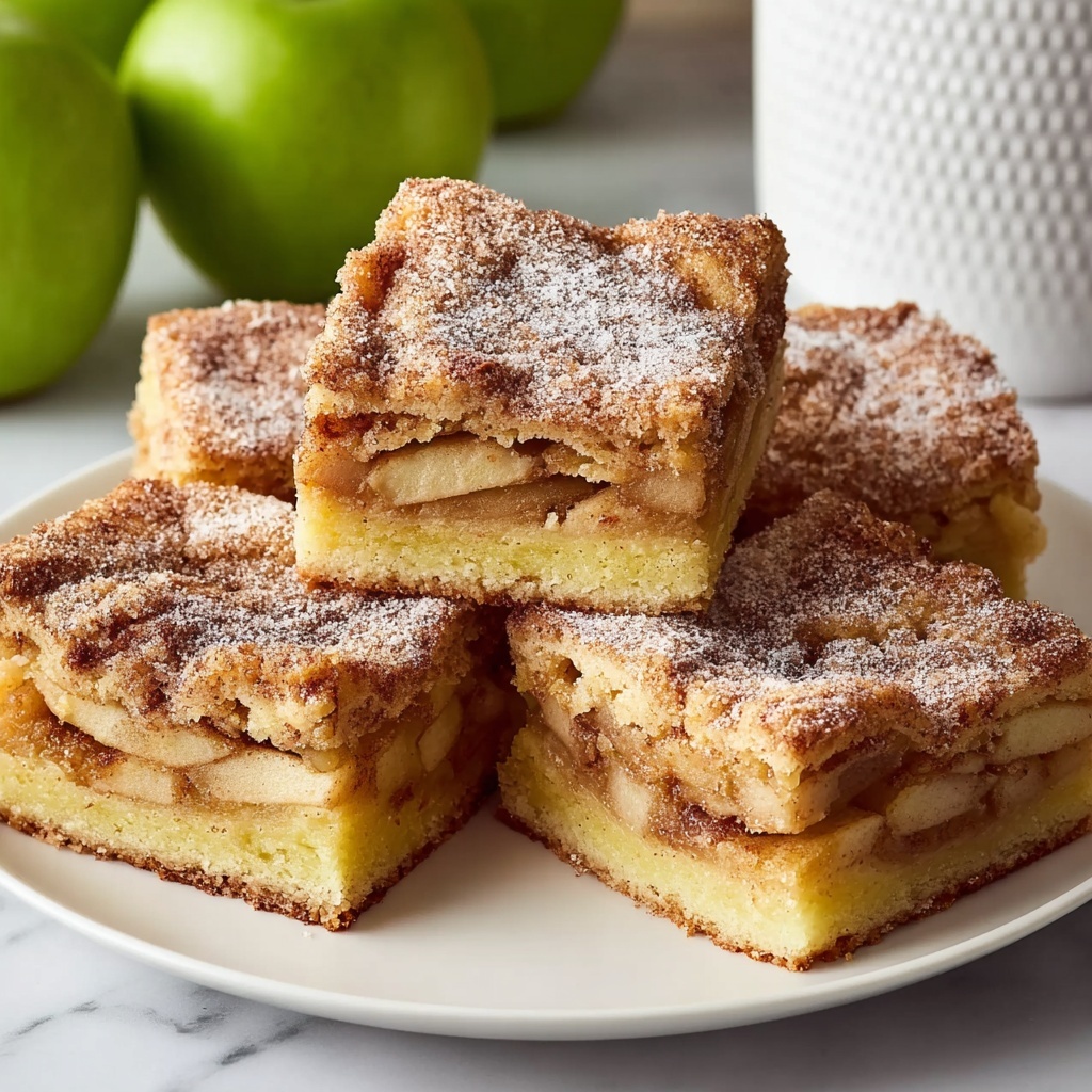 Apple Snickerdoodle Bars Recipe - Recipe Image