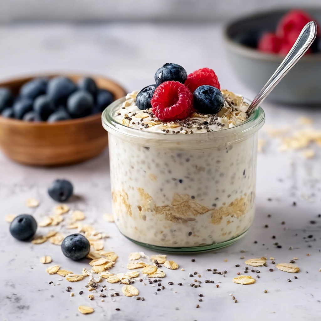 Vanilla Overnight Oats Recipe - Recipe Image