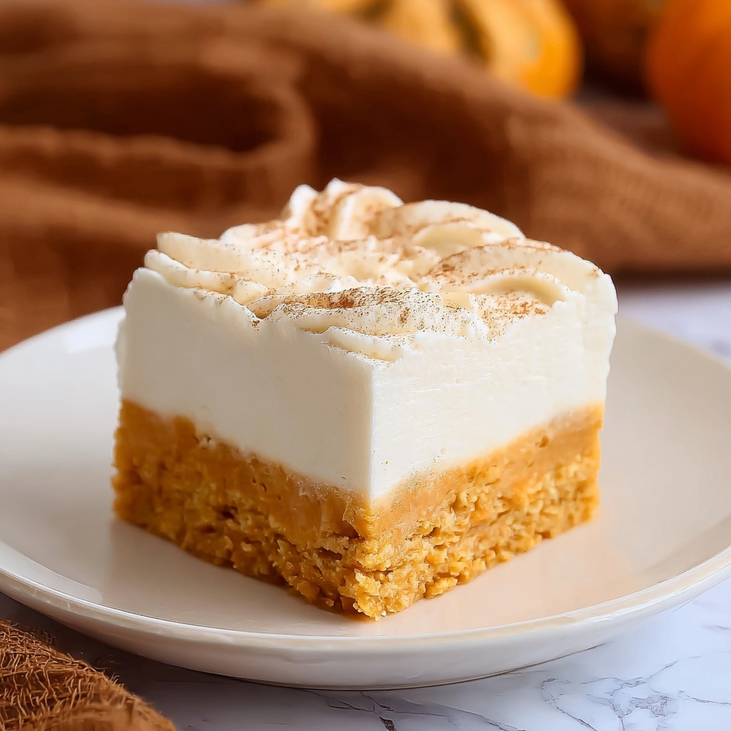 Pumpkin Bars with Cream Cheese Frosting Recipe - Recipe Image