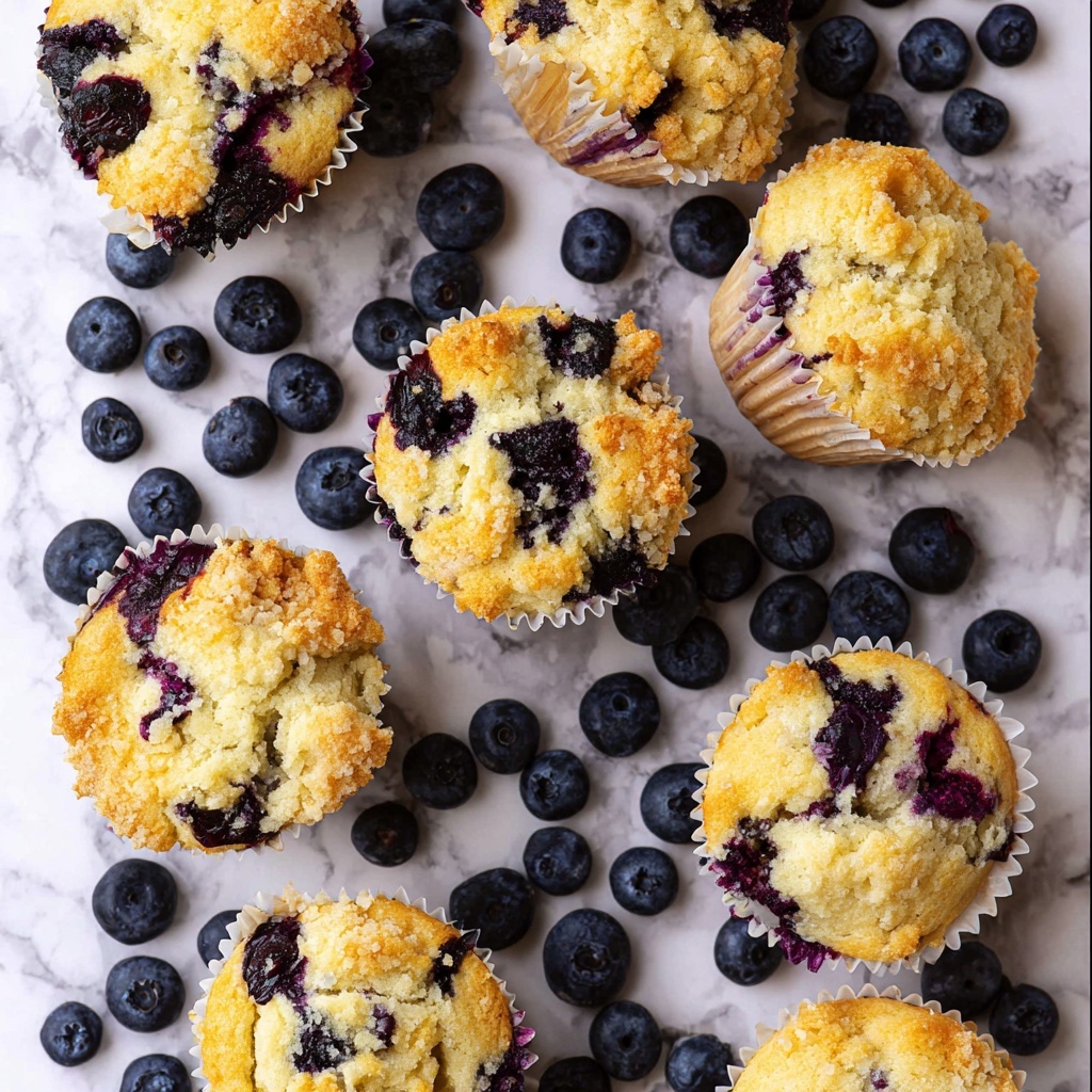 Sour Cream Blueberry Muffins Recipe - Recipe Image