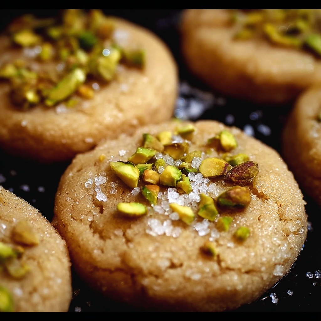 Salted Honey Pistachio Cookies Recipe - Recipe Image