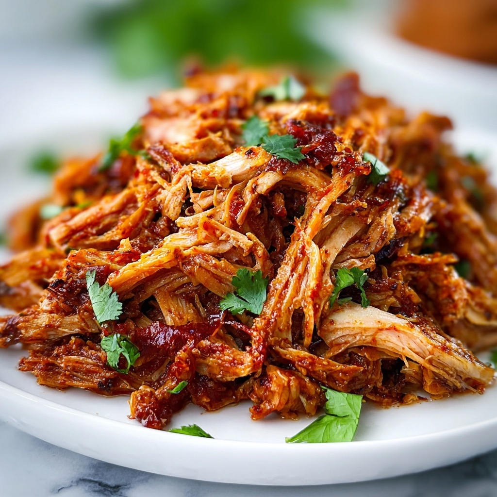 Smoky Mexican Pulled Chicken Recipe - Recipe Image