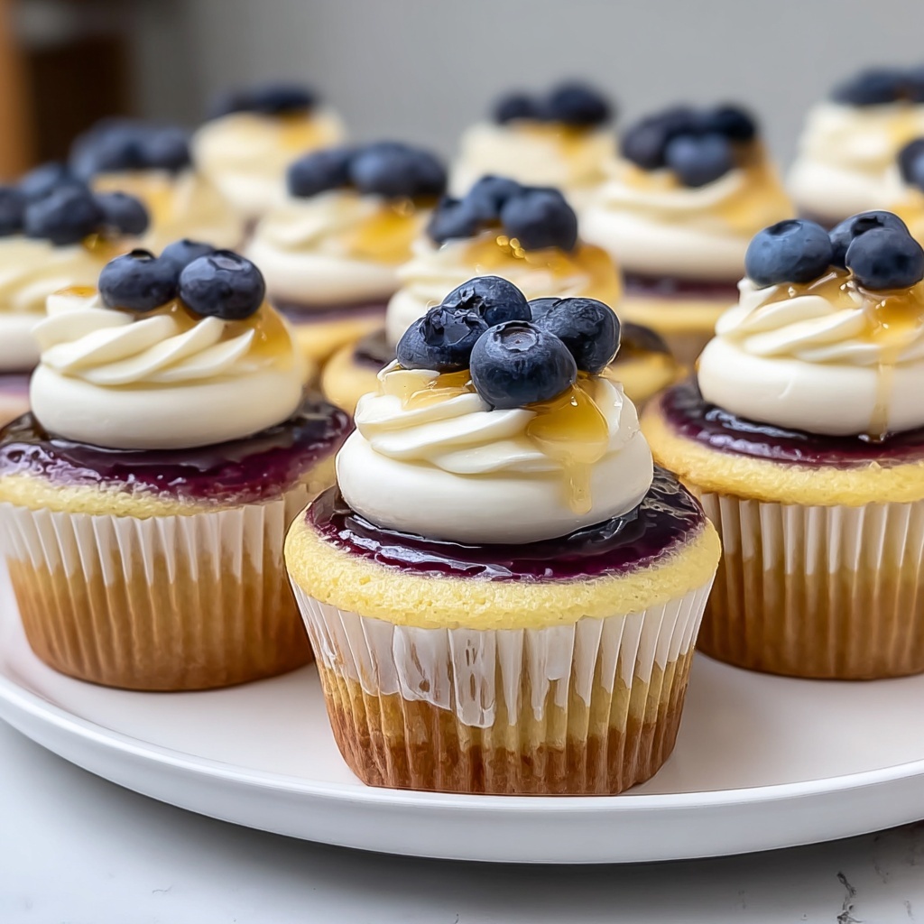 Blueberry Pancake Cupcakes Recipe - Recipe Image