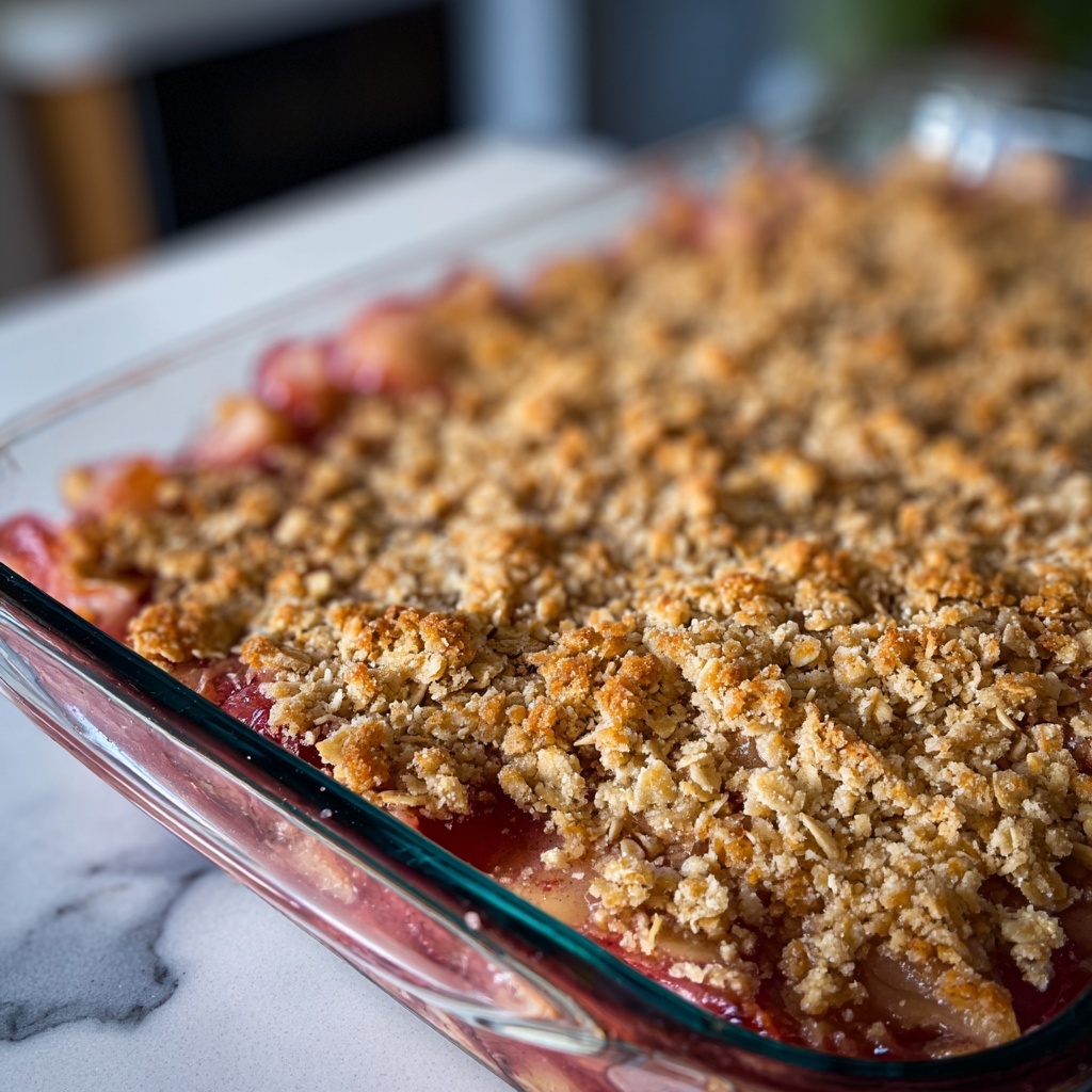 Rhubarb Crisp Recipe - Recipe Image