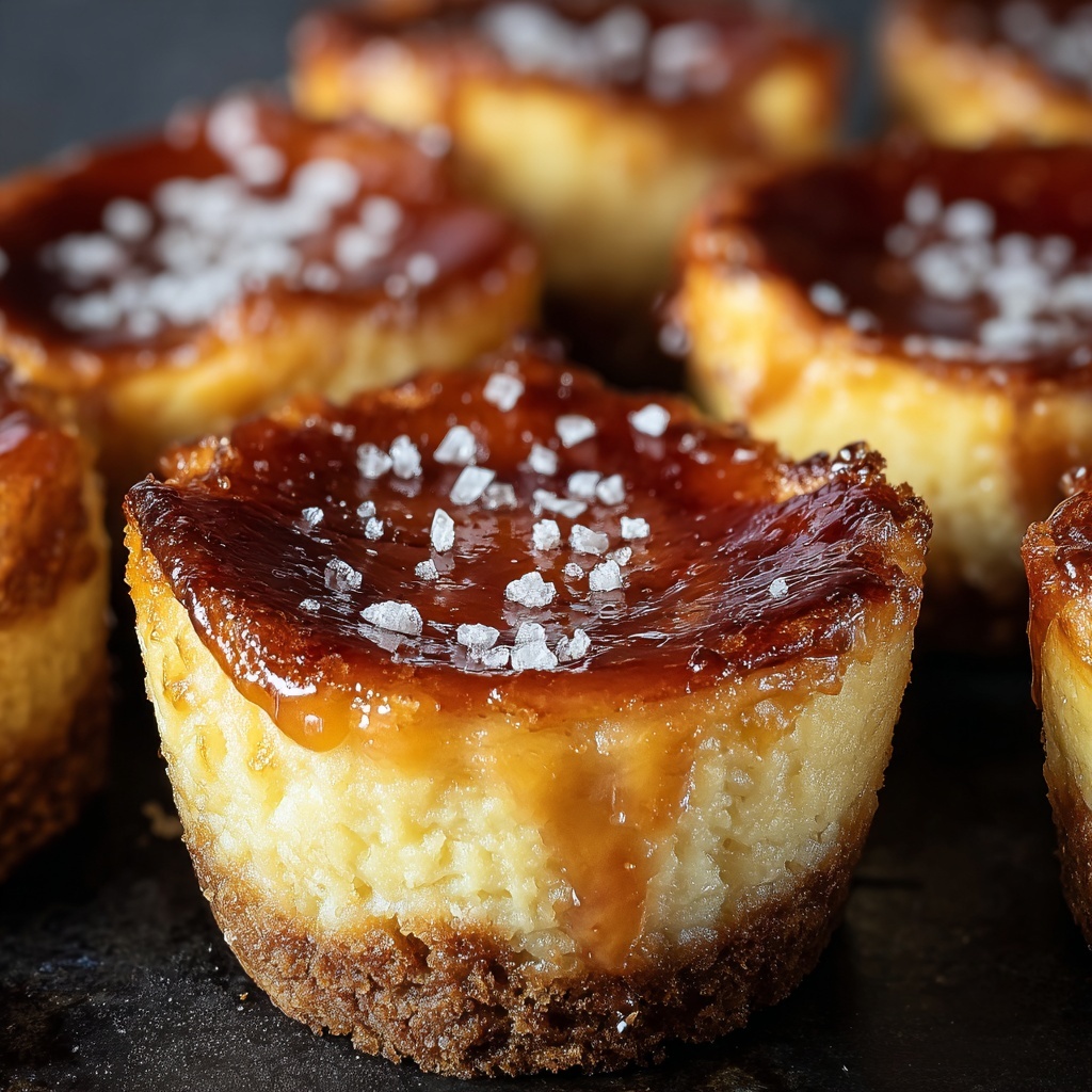 Crème Brûlée Cheesecake Cupcakes Recipe - Recipe Image