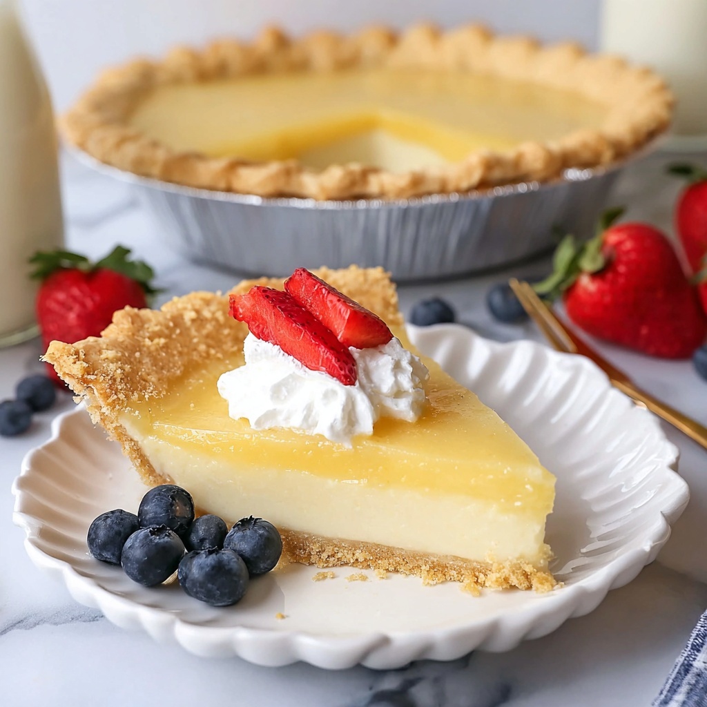 Rich & Creamy Buttermilk Pie Recipe - Recipe Image