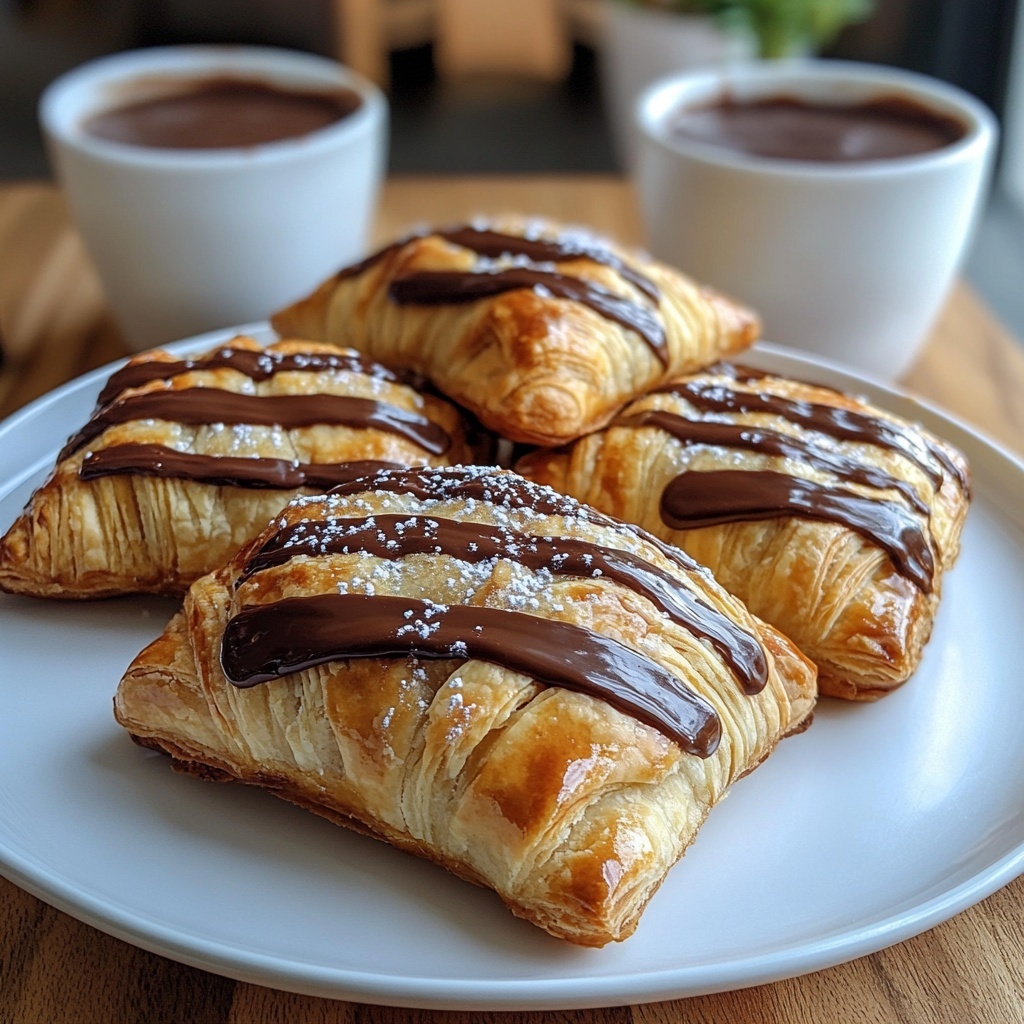 Nutella Puff Pastries Recipe - Recipe Image
