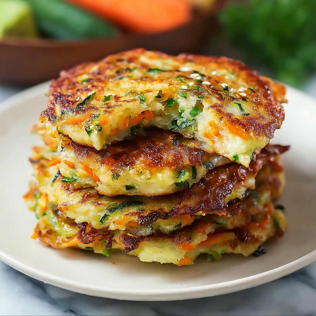 Korean Veggie Pancakes Recipe - Recipe Image