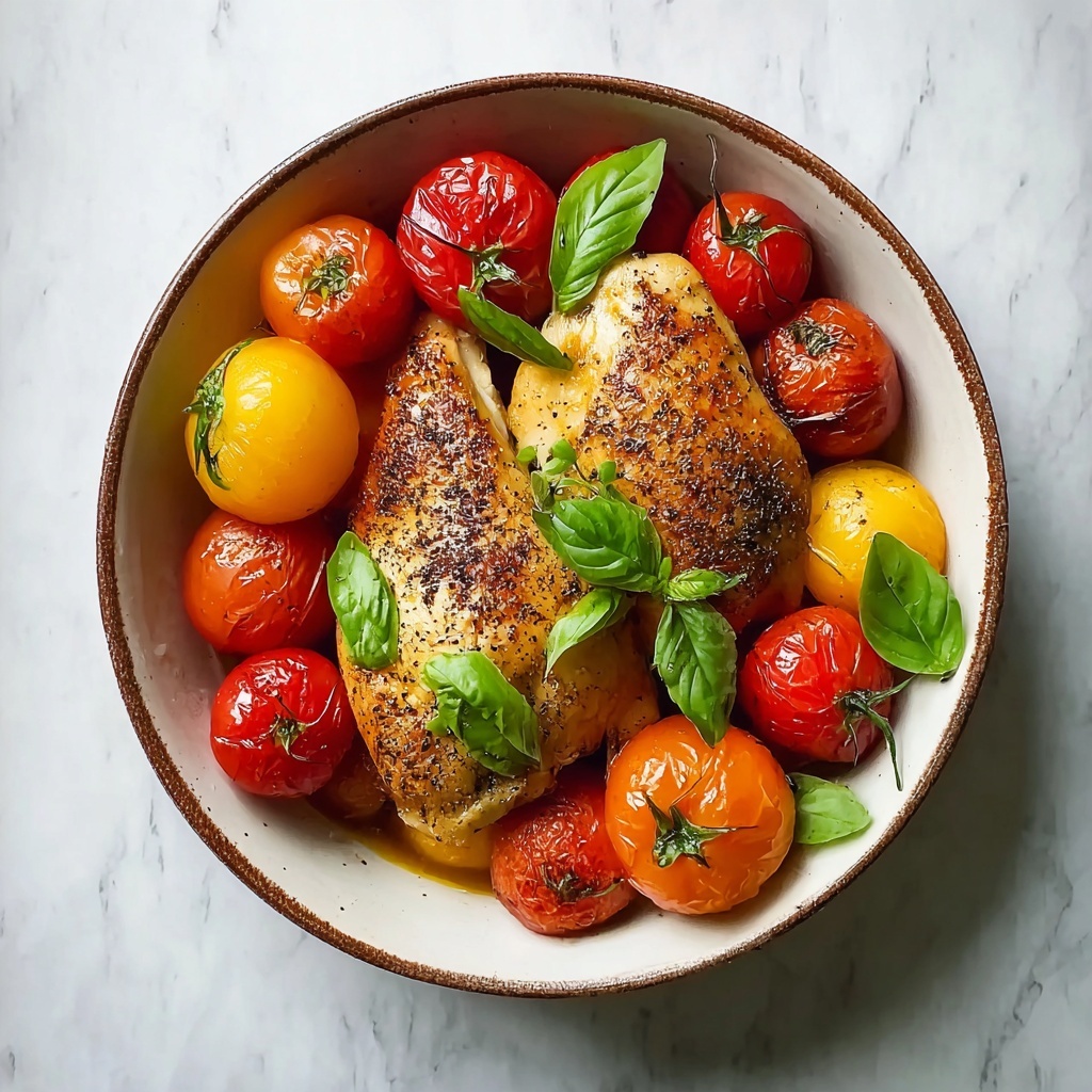 Peppery Sweet Roast Cherry Tomatoes Recipe - Recipe Image