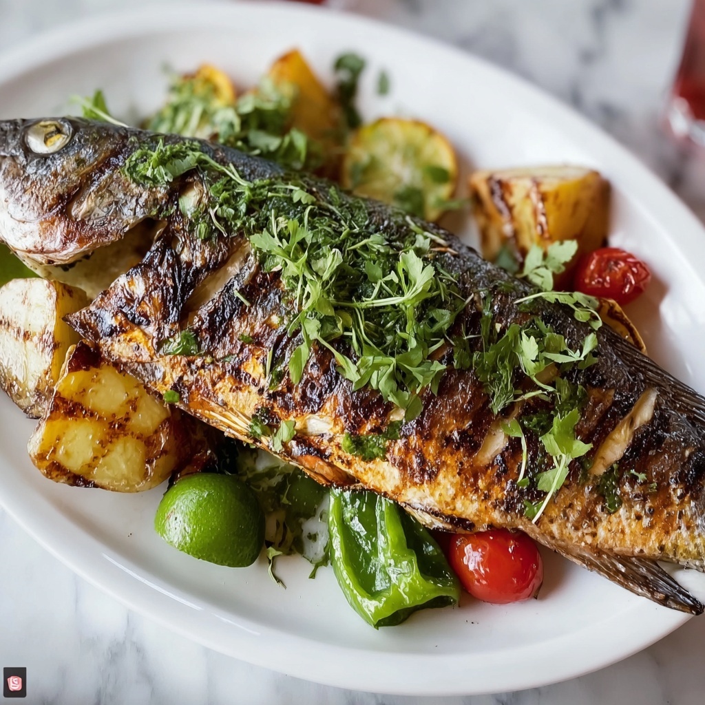 Iraqi Grilled Carp Recipe - Recipe Image