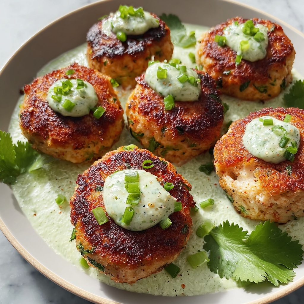 Salmon Balls with French Avocado Sauce Recipe - Recipe Image