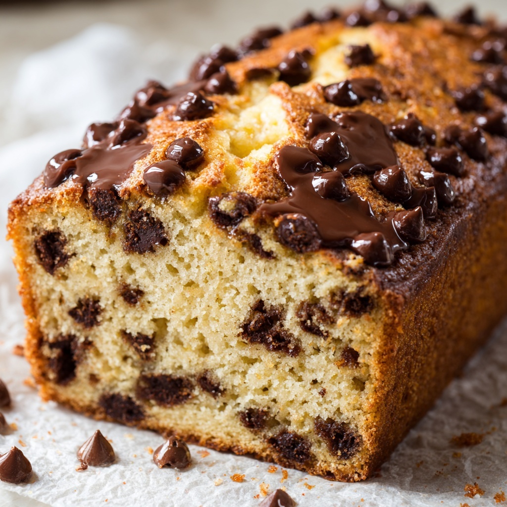 Banana Chocolate Chip Bread Recipe - Recipe Image