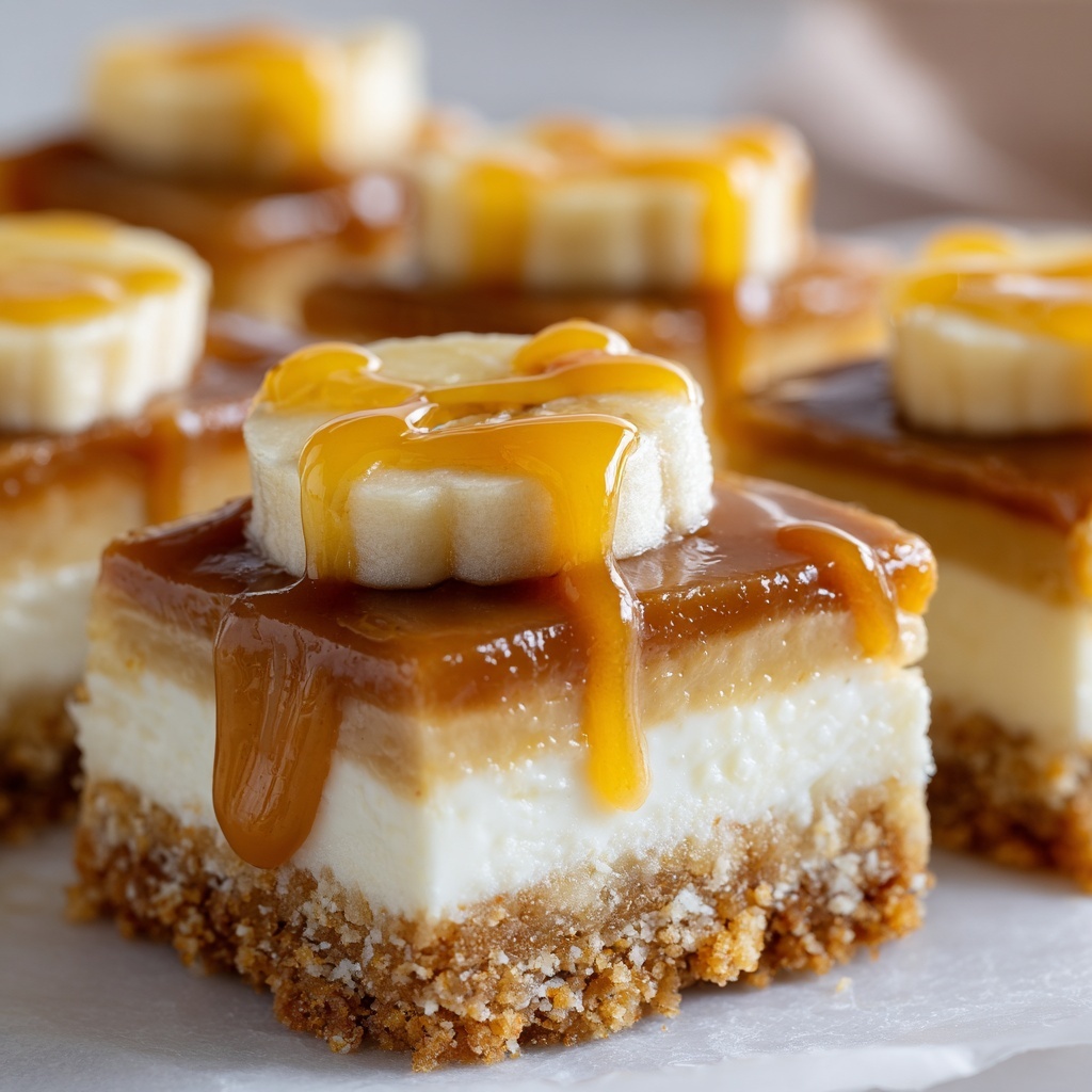 Banana Cream Cheese Bars Recipe - Recipe Image