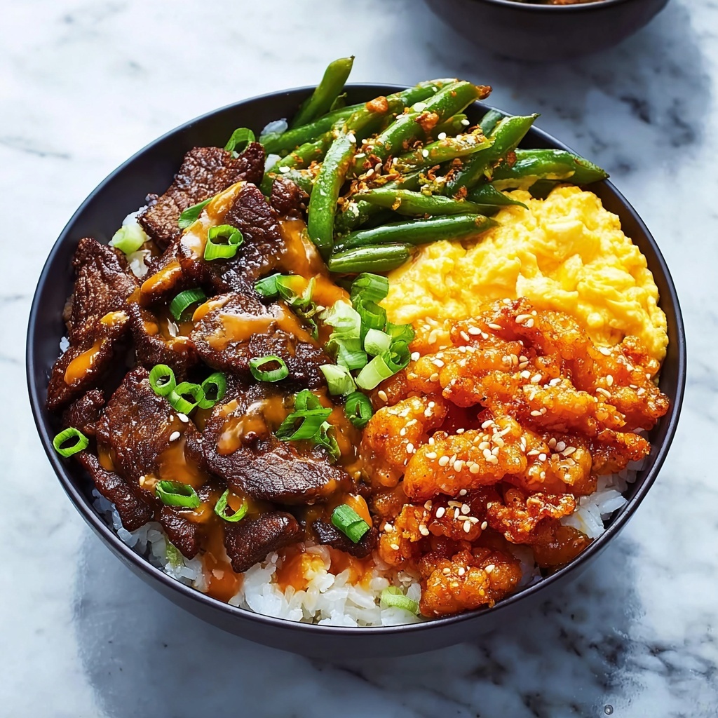Korean Spicy Beef Bowls Recipe - Recipe Image