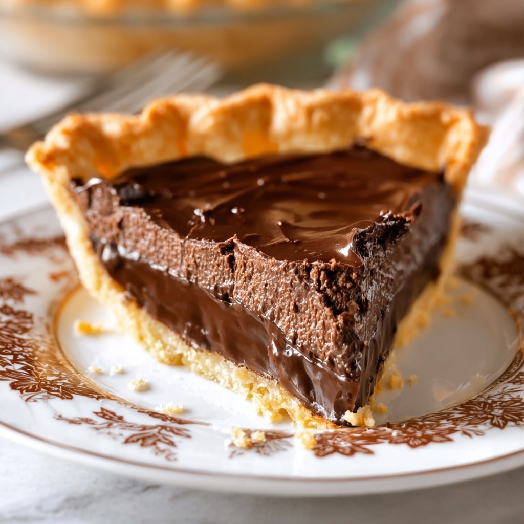 Hot Fudge Pie Recipe - Recipe Image