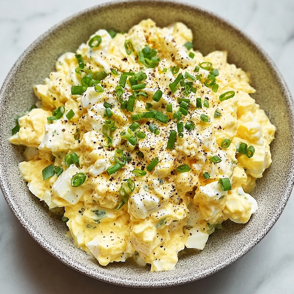 Creamy Egg Salad with Fresh Herbs Recipe - Recipe Image