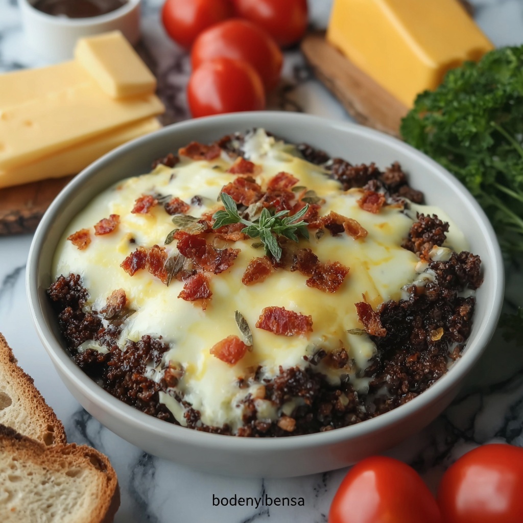 Bacon Cheeseburger Casserole Recipe - Recipe Image