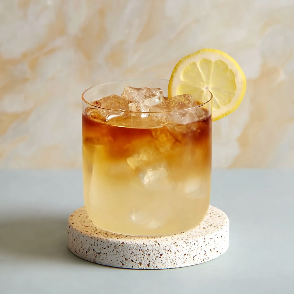 Lemon Vanilla Black Tea Iced Tea Recipe - Recipe Image