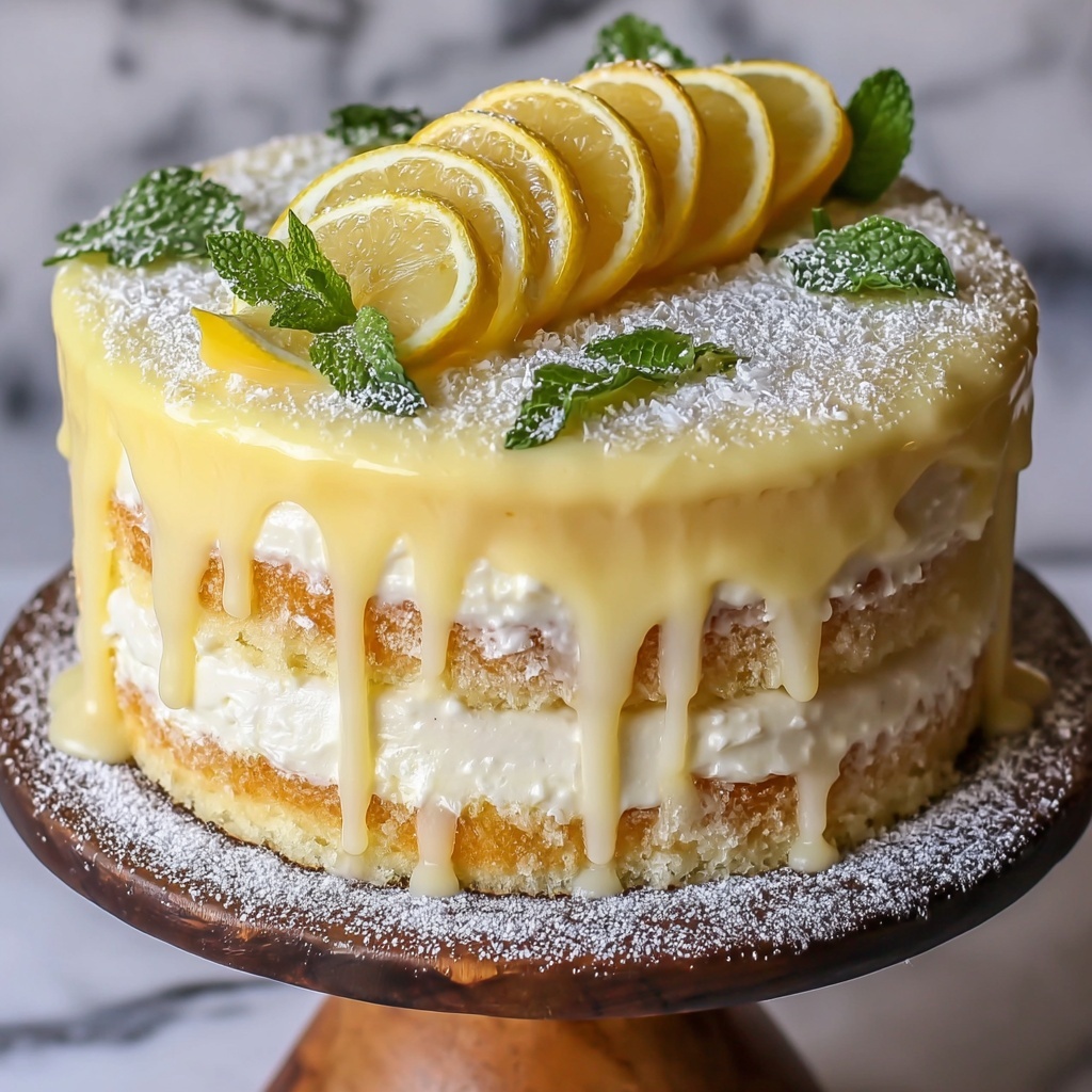 Limoncello Mascarpone Cake – Bright & Elegant Dessert Recipe - Recipe Image