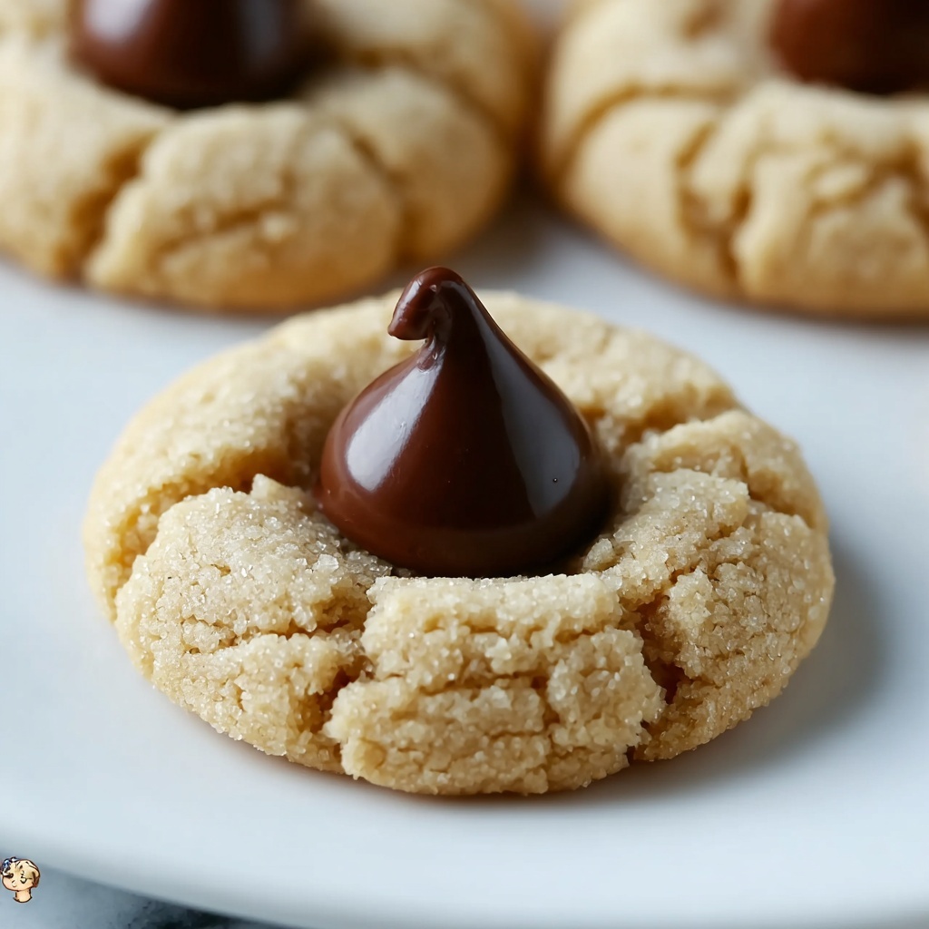 Peanut Butter Blossom Cookies Recipe - Recipe Image
