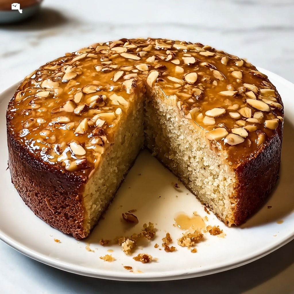 Persian Almond Cardamom Cake (Gluten-Free) Recipe - Recipe Image