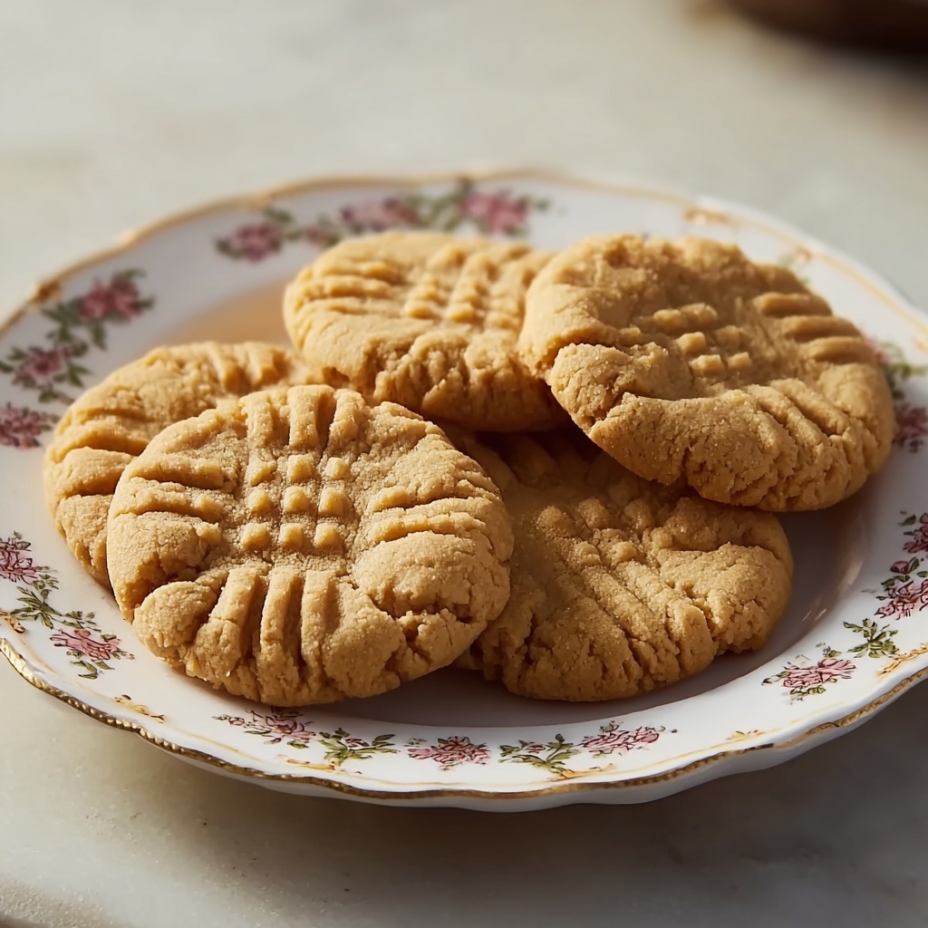 Classic Peanut Butter Cookies Recipe - Recipe Image
