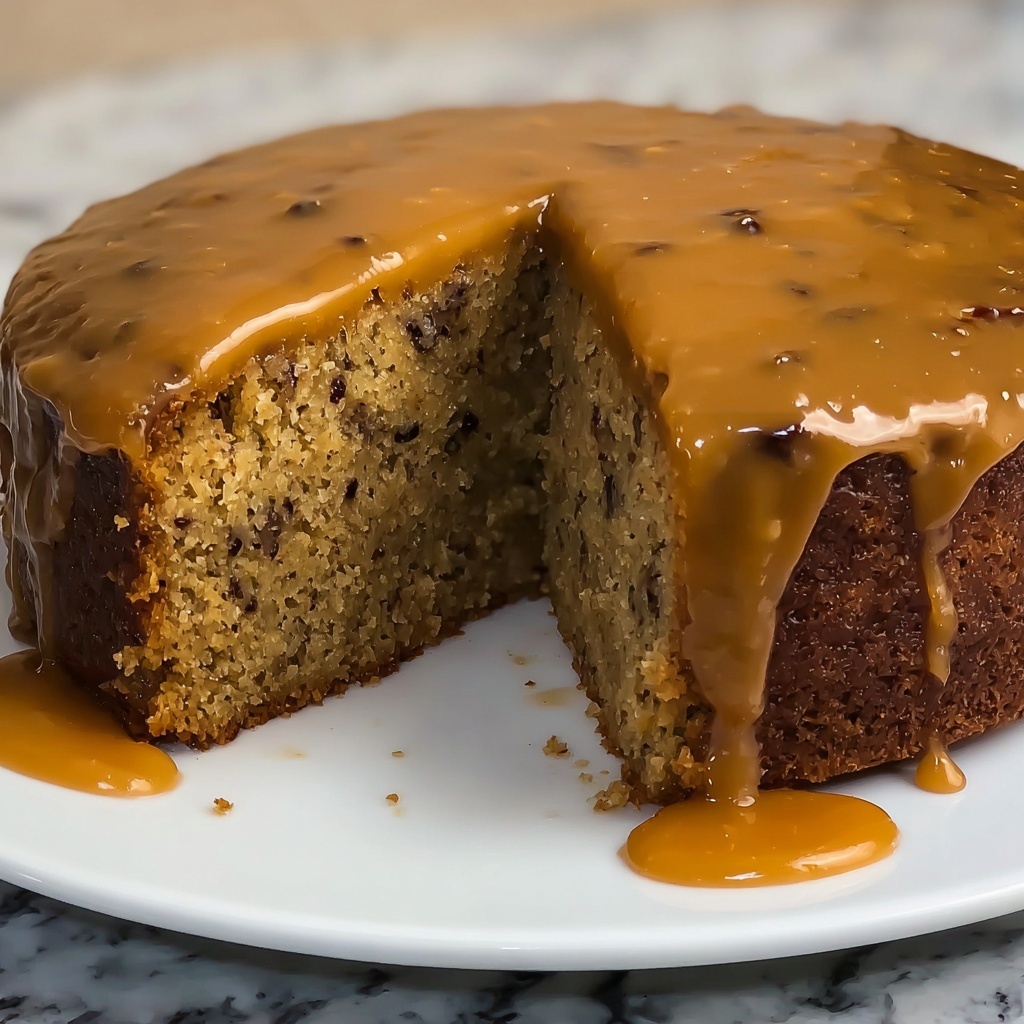 Date Honey Cake with Lemon Glaze Recipe - Recipe Image