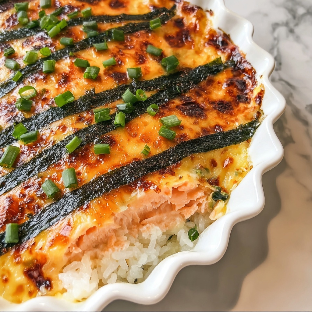 Spicy Salmon Sushi Bake: 7 Comforting Flavors to Savor Recipe - Recipe Image