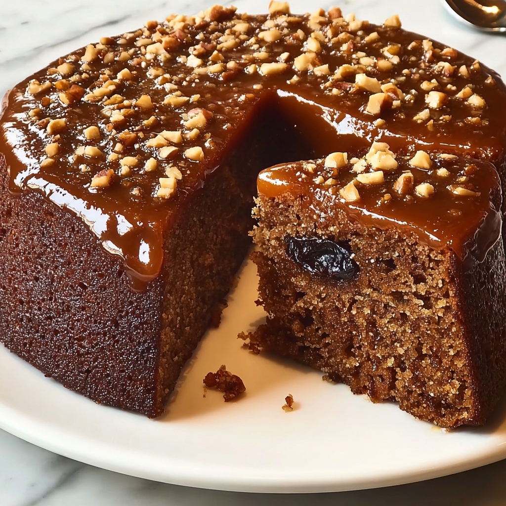 Victorian-Style Date & Molasses Cake Recipe - Recipe Image
